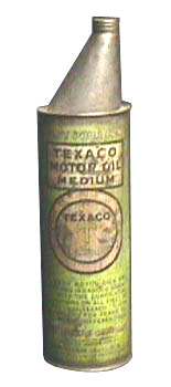 Two Quart Texaco Oil Can